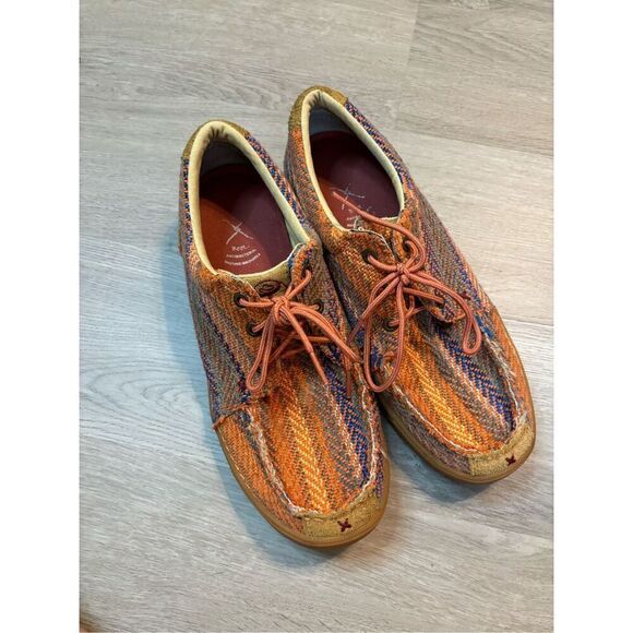 TWISTED X Hooey Lopers Men’s Size 10m Loafers Shoes Southwestern - Picture 1 of 7